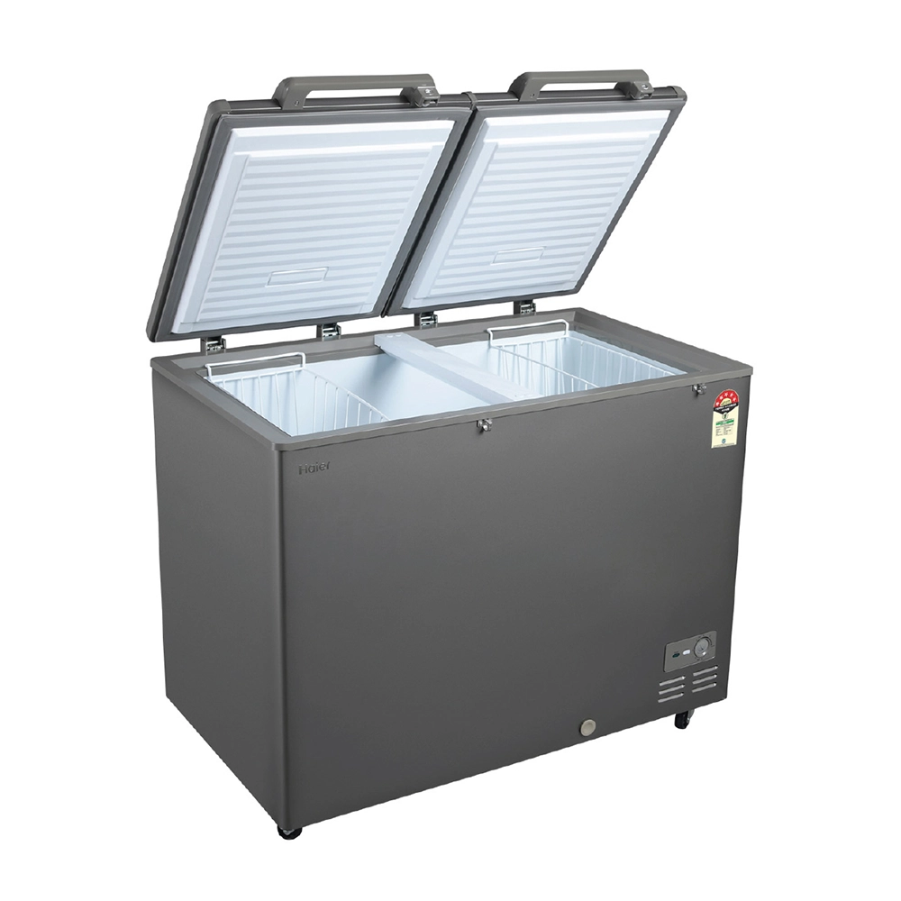 Haier Deep Freezer 595L, Hard Top Convertible Freezer (Titanium)